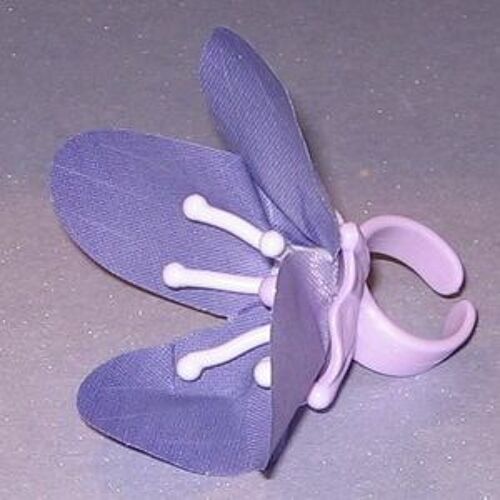 Figurine Kinder 2012 "Bagues Fleurs" Bague Fleur Violette Tr 086-B