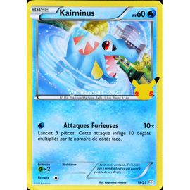 Carte Pokémon 18/25 Kaiminus 60 Pv Promo 25 Ans Neuf Fr
