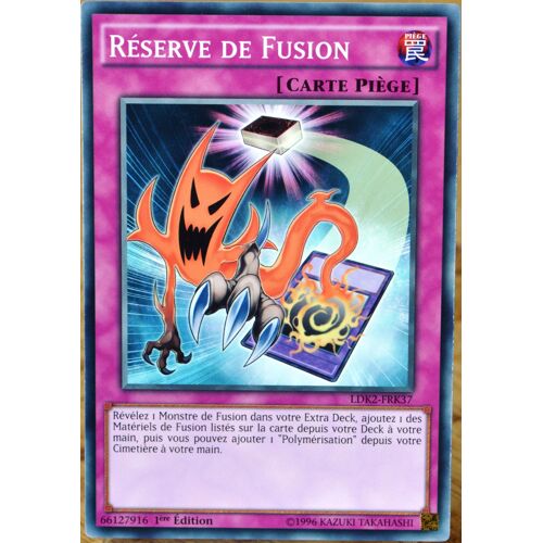 Carte Yu-Gi-Oh Ldk2-Frk37 Réserve De Fusion Commune Neuf Fr