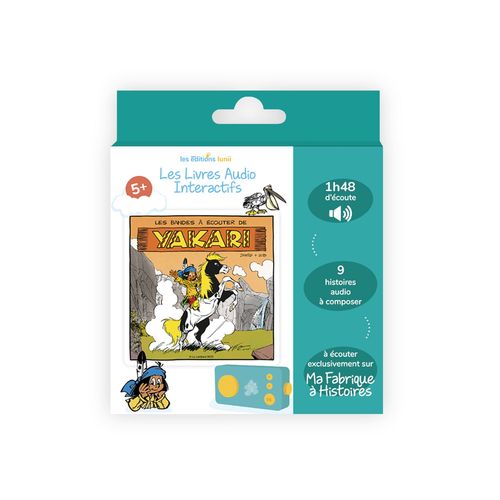 Lunii - 3 Livres Audio Interactifs - Pack Les Héros Lunii 40 Histoires Pour Les Enfants De 5 À 8 Ans - 5h08 D'écoute Sur La Conteuse Ma Fabrique À Histoires - Boîte À Histoires Lunii