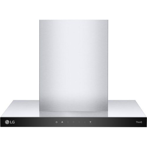 Hotte décorative murale LG HCEZ2426S ThinQ encastrable 60 cm 830 m3/h