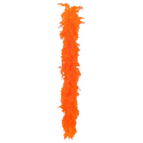 Boa Plumes Oranges 180 Cm
