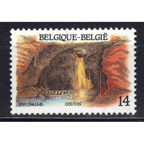Belgique 1991 : Les Grottes De Neptune À Couvin - Timbre Neuf **