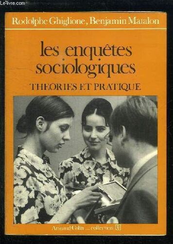 Les Enquêtes Sociologiques. Théories Et Pratique