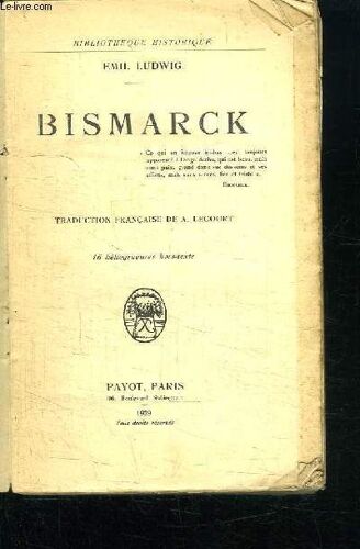 Bismarck.