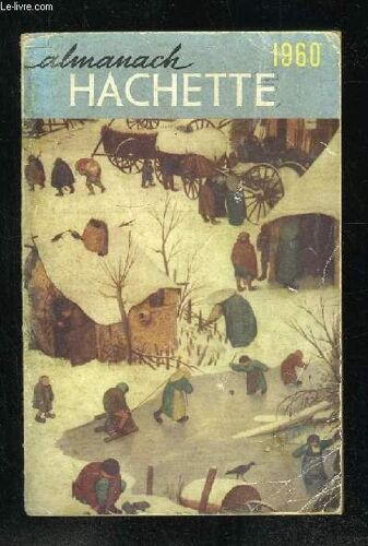 Almanach Hachette 1960.