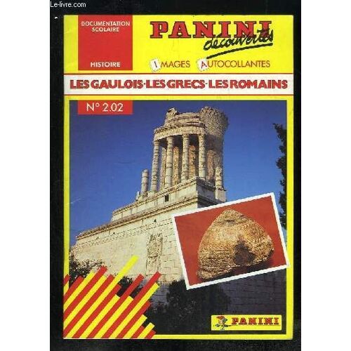 Panini Decouvertes N° 2.02. Les Gaulois Les Grecs Les Romains.