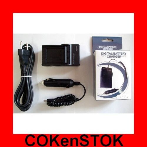 Chargeur Secteur + Voiture Pour Batterie Panasonic Dmw-Blg10  Blg10e