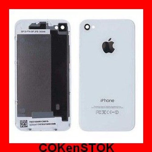 FACADE EN VERRE Blanche Vitre Arrière Iphone 4g (PAS 4S)  + Tournvis Torx