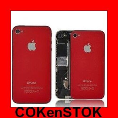 Facade Rouge Bordeaux Arrière De Remplacement Pour Iphone 4S (Pas 4G) + Tournvis Torx