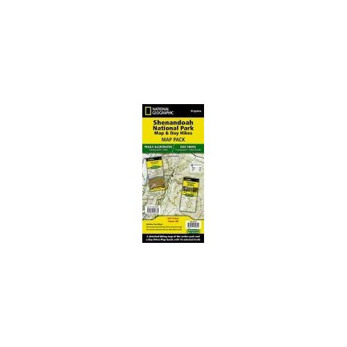 Shenandoah Day Hikes And National Park Map [Map Pack Bundle]