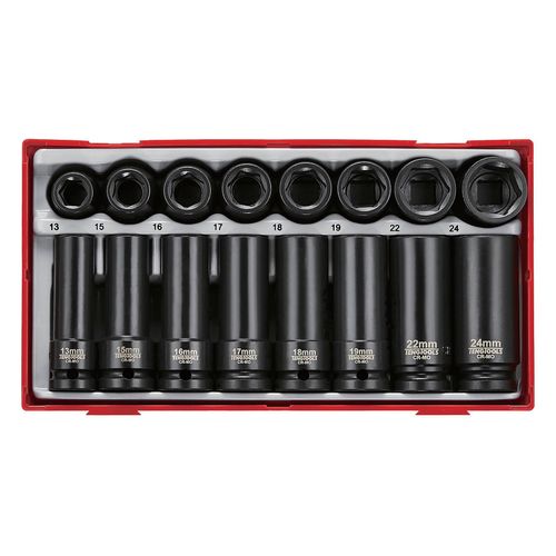 Set de douilles à choc, 20 pcs de 13 à 24 mm Teng Tools TT9120DN