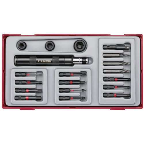 Set d'outils à choc 1/4'' Teng Tools TTID19