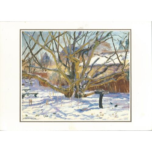 Victor Brockdorff - Mangeoire Pour Oiseaux En Hiver