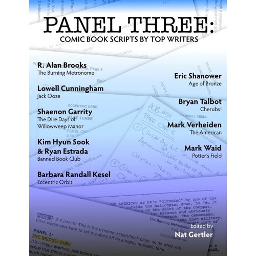 Panel Three: Comic Book Scripts By Top Writers