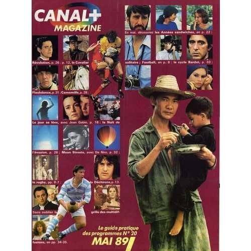 Canal Plus Magazine Mai 1989 N° 20 : La Déchirure, Le Cavalier Solitaire
