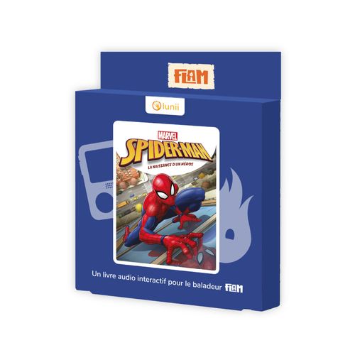 Lunii - Coffret Spiderman de Marvel - Livre audio interactif dès 7 ans à écouter sur FLAM