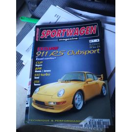 Sportwagen 8 De 1995 911 Rs Clubsport,Cup,930 Turbo,911 Sc,356 Carrera 2