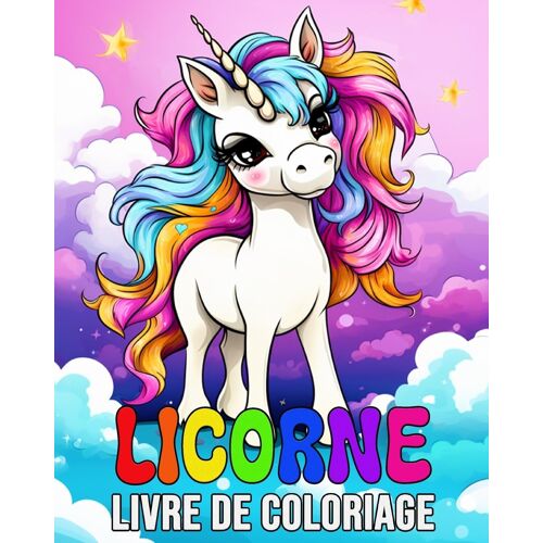 Livre Coloriage Licorne