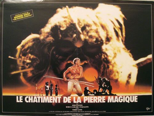 Le Châtiment De La Pierre Magique - The Naked Country - Véritable Affiche De Cinéma Pliée - Format 40x60 Cm - De Tim Burstall Avec Tommy Lewis, John Stanton, Rebecca Gilling -1985