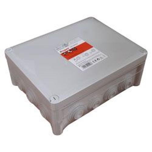 Legrand LEG94526 Boîte de drivation rectangulaire fermeture 1/4 de tour 220 x 170 x 86 mm Gris