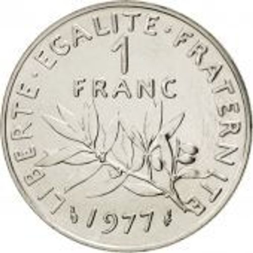 Pièce De 1 Franc - 1977