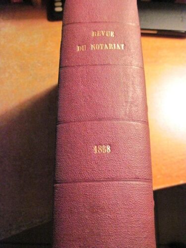 Revue Du Notariat Et De L'enregistrement Tome 9