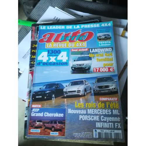 Auto Verte 291 De 2005 Landwind 2.4 Mpi,Honda Ridgeline Rtl 3.5 V6,Nissan Navara 4x4 2.5 Dci,Volvo Xc90 2.4 D5,Land Rover Sport 2.7 Tdv6 Hse,Ssangyong Rodius 270 Xdi,Porsche Cayenne 3.2 V6 Tiptronic P