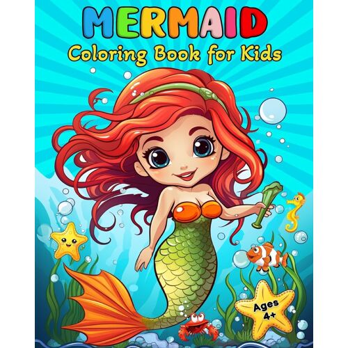 Mermaid Coloring Book