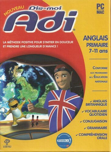Dis Moi Adi Anglais Primaire 7-11 Ans Pc