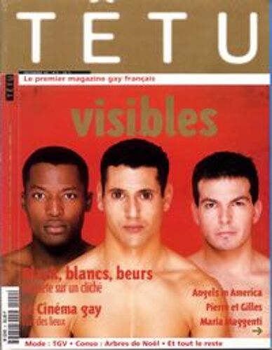 Têtu  N° 9 : Visibles - Black, Blancs, Beurs Enquête Sur Un Cliché - Cinéma Gay État Des Lieux