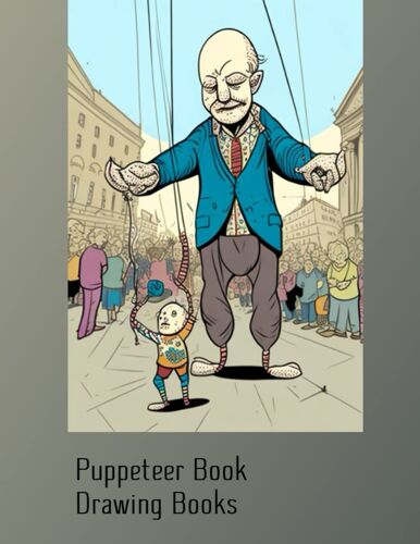 Puppetry For Grown-Ups: Coloring Book For Manipulating Marionettes - Create, Color, Cut Out, And Control Your Own Puppets!