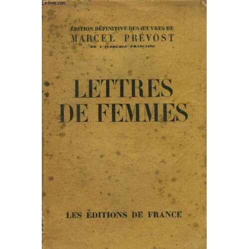Lettres De Femmes