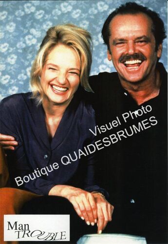 Man Trouble : Jeu De 4 Photos D'exploitation Cinématographique - Format 20x29 Cm - De Bob Rafelson Avec Jack Nicholson, Ellen Barkin, Harry Dean Stanton, Beverly D'angelo, Michael Mckean - 1992