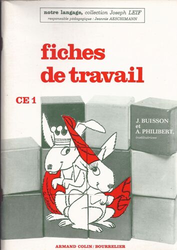 Fiches De Travail Ce1