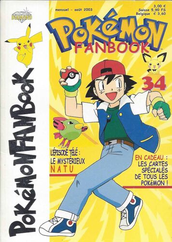 Pokemon Fanbook N° 34, Le Mistérieux Natu