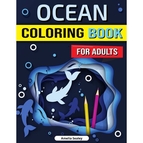 Sea Life Coloring Book For Adults