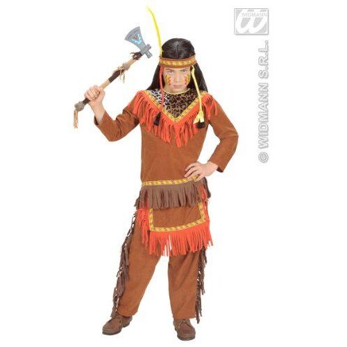 Indian Costume Widmann 58748 11/13 158 Cm De Pantalon De Veste