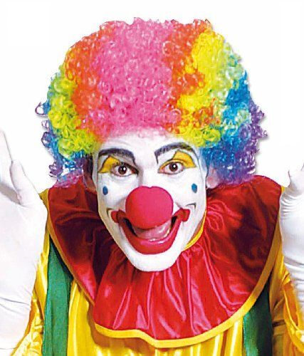 Widmann 6022m Multicolore Clown, Perruque Fris¿E