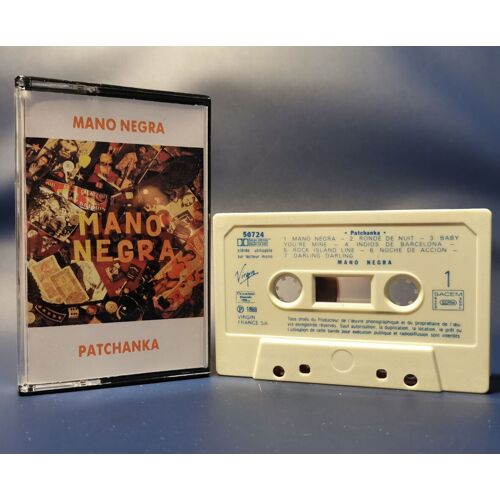 Mano Negra " Patchanka " Cassette Audio