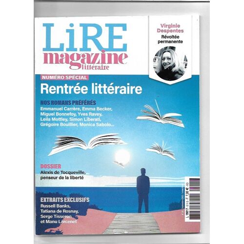 Lire Magazine Littéraire 511 : Numéro Spécial Rentrée Littéraire