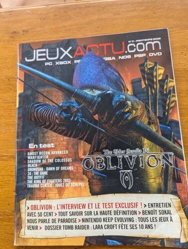 Jeuxactu.Com N°5 Printemps 2006 Oblivion...