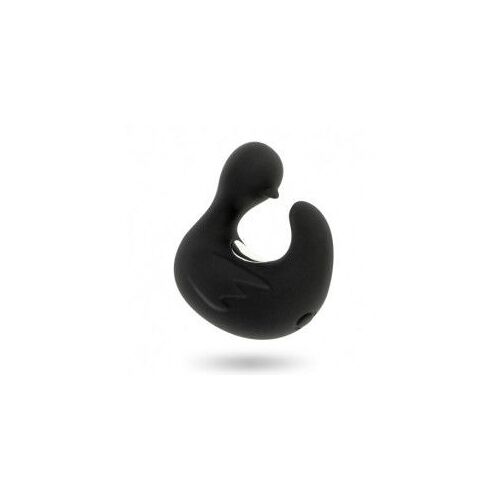 Vibromasseur Canard Stimulateur Vibrant Noir Clitoris Femme Silicone Neuf Usb