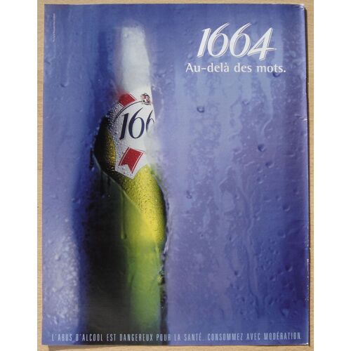 Publicité Papier - Bière 1664 De 2000