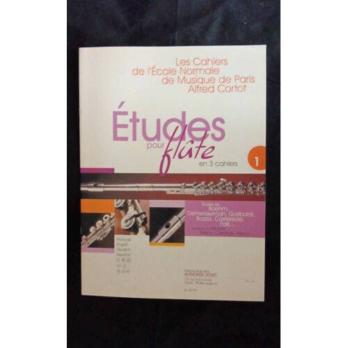 Etudes Pour Flute 1 / Recueil