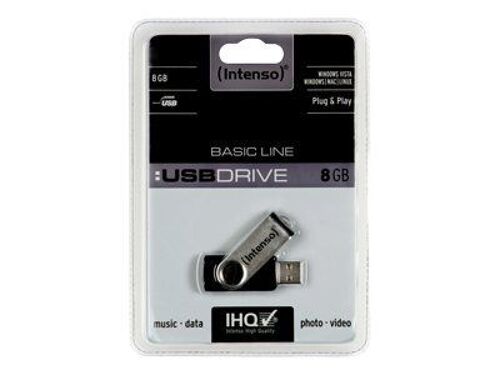 Cle USB 2.0 Intenso Basic Line 8Go