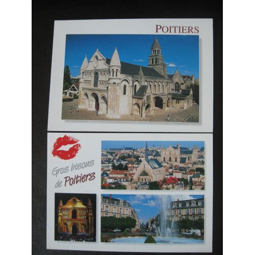 Lot De 2 Cartespostales De Poitiers