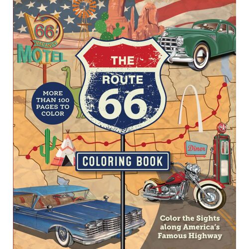 The Route 66 Coloring Book