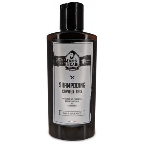Shampooing Cheveux Gris Man's Beard 150ml 