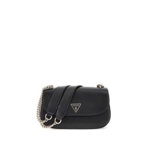 Sac porté épaule - Guess jeans - Daryna - Cuir PU - Noir - 25x16x7 cm